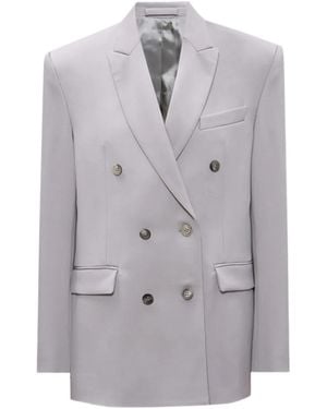 Wardrobe NYC Double-breasted blazer - Gris