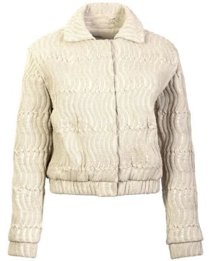Silvia Tcherassi Jaiden Patterned Jacket - Natural