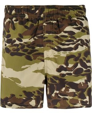 Givenchy カモフラージュ トランクス水着 - グリーン