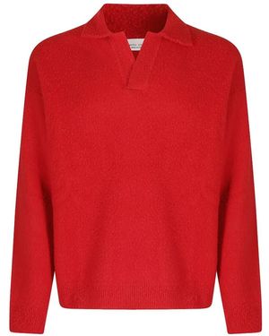 Roberto Collina Pull Casentino En Laine - Red