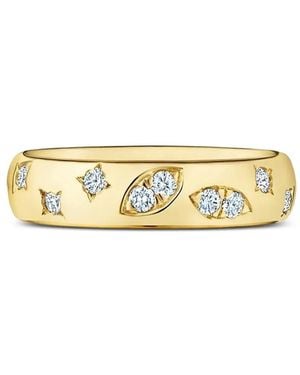 Kwiat 18K Cobblestone Star Diamond Ring - Metallic