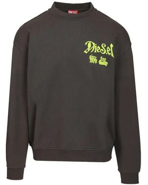 DIESEL Boxt-Aa2 Sweatshirt - Gray