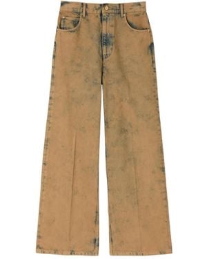 Sandro Acid-Wash Five-Pocket Jeans - Natural