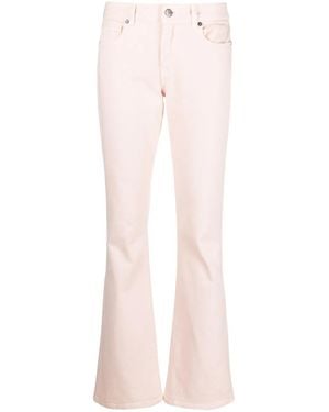 P.A.R.O.S.H. Low-Rise Bootcut Jeans - Pink