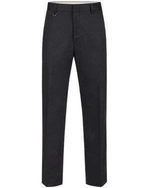 Paolo Pecora Loose-Fit Chino Trousers - Black