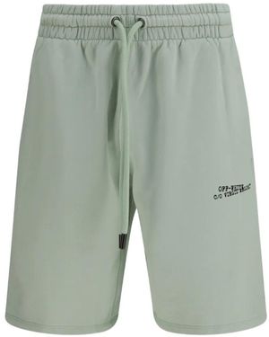 Off-White c/o Virgil Abloh Arrow Skate Shorts - Green