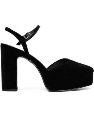 Bibi Lou Ziel Pumps Mit Plateau - Schwarz