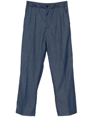 Moncler Straight-Leg Trousers - Blue