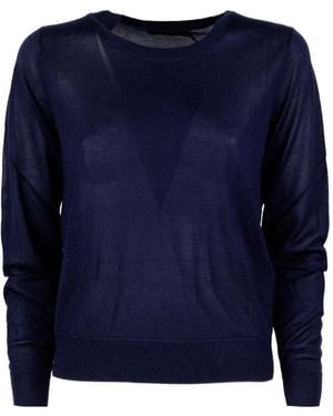 Seventy Crew-Neck Jumper - Blue
