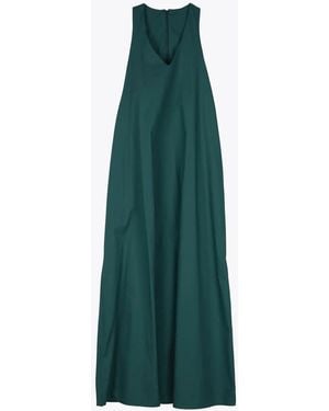 MOUTAKI V-Neck Sleeveless Maxi Dress - Green