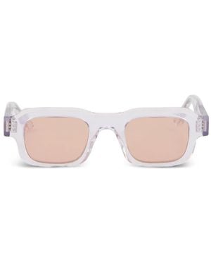 Thierry Lasry Tinted-Lens Square-Frame Sunglasses - Pink