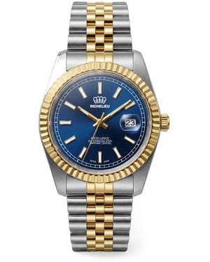 Richelieu Swiss Logo-Detail 41Mm Watch - Blue