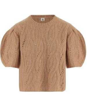 THE GARMENT Puff-Sleeve T-Shirt - Natural