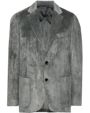 Lardini Corduroy Blazer - Grey
