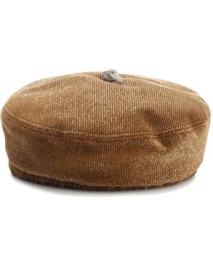 Helen Kaminski Galileo Beret Hat - Brown