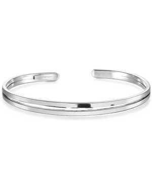 Elle Macpherson Splinter Open-Cuff Bracelet - White