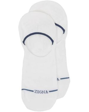ZEGNA Chaussettes Sporty Soul - White