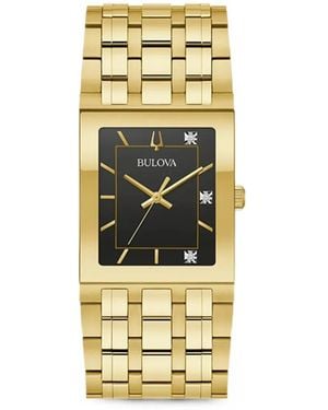 Bulova Montre Quadra Mm - Metallic