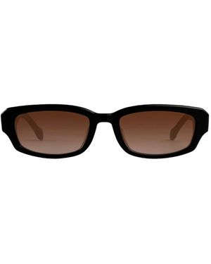 Dyrka Welby Square-Frame Sunglasses - Brown