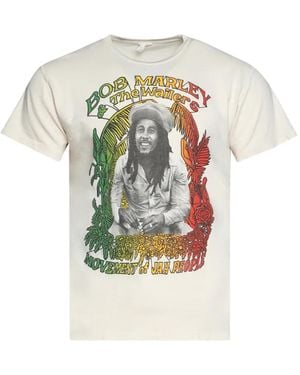 MadeWorn Camiseta Bob Marley - Blanco