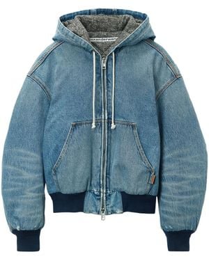 Alexander Wang Bomber Denim - Blu