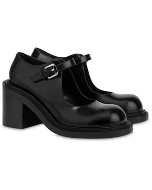 Moschino Buckle Pumps - Black
