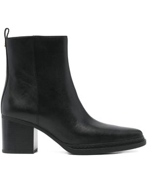 Michael Kors 380Mm Pointed-Toe Block-Heel Boots - Black