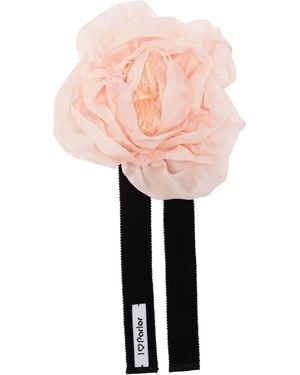 Parlor Gargantilla Con Motivo Floral - Rosa