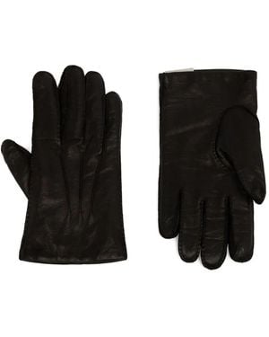Bally Leather Gloves - Black