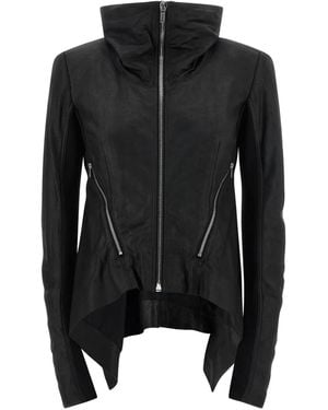 Rick Owens 'Zipped Naska Biker' Jacket - Black