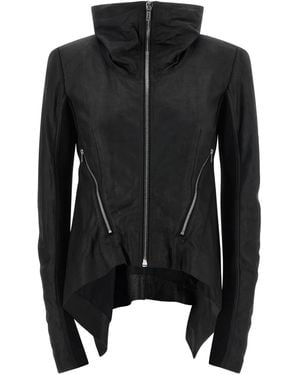 Rick Owens Chaqueta con cremallera - Negro