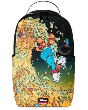 Sprayground X Disney Hokusai Money Wave Backpack - Blue