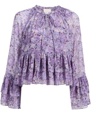 Cinq À Sept Daiya Top - Purple