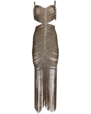 Andrea Almeida Fiorella Dress - Brown