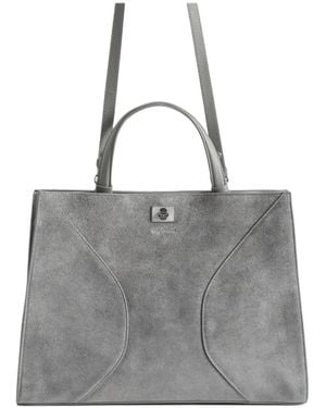 Zadig & Voltaire Jack Suede Bag - Grey