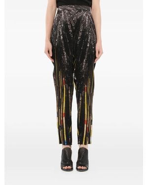 Givenchy Pantaloni A Vita Alta - Nero