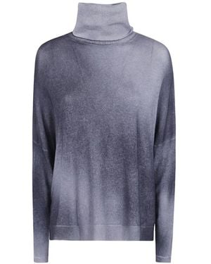 Avant Toi Jersey Con Cuello Vuelto - Azul
