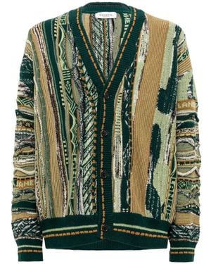Laneus Cardigan Boxy - Verde