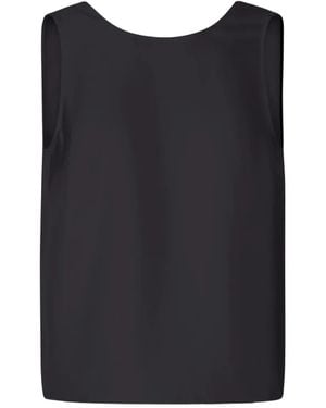 Loulou de Saison Sleeveless Backless Top - Black
