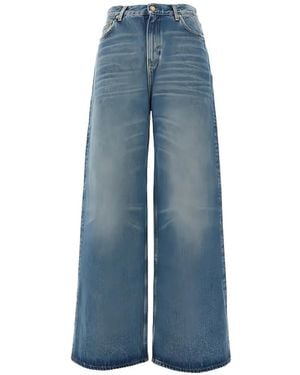 Golden Goose ベルトループ ジーンズ - ブルー