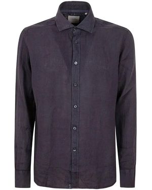 Tintoria Mattei 954 Long-Sleeve Shirt - Blue