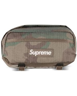 Supreme カモフラージュ ベルトバッグ - グレー
