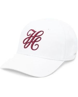 ih nom uh nit Logo-Embroidered Baseball Cap - White