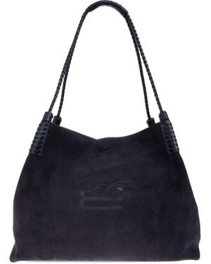 Etro Libra ショルダーバッグ M - ブルー
