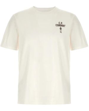 C.P. Company プリント Tシャツ - ホワイト