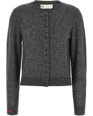 Tory Burch Embroidery Cardigan - Black
