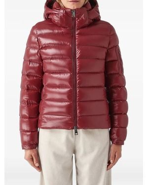 Herno Hooded Padded Jacket - Red