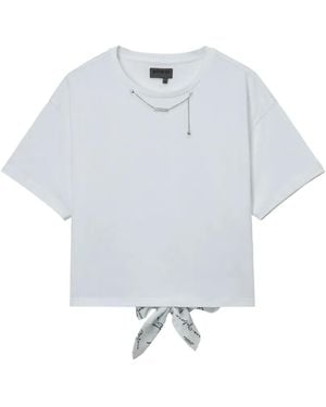 Musium Div. Chain-Detail T-Shirt - White