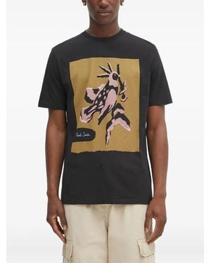 Paul Smith グラフィック Tシャツ - ブラック