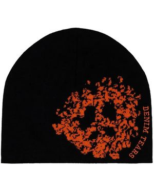 DENIM TEARS Denim University Beanie - Black